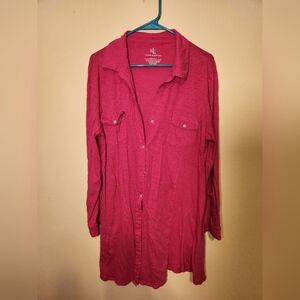 Ralph Lauren Fuchsia Long Sleeve Shirt